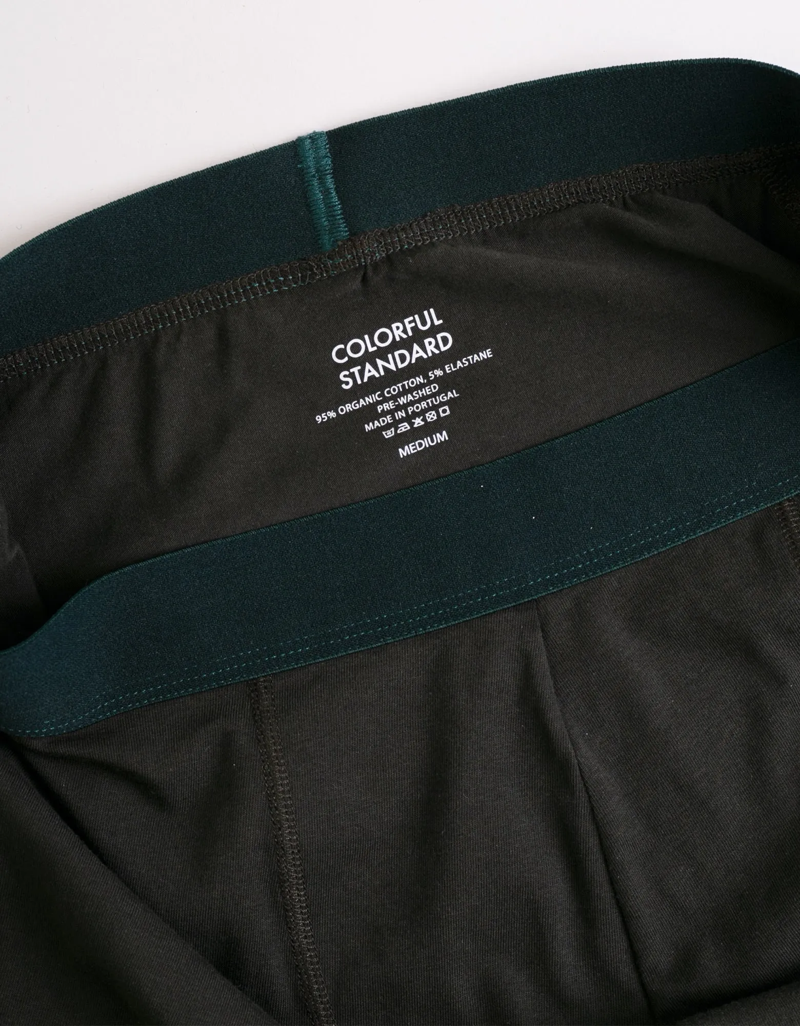 Classic Organic Boxer Briefs - Hunter Green