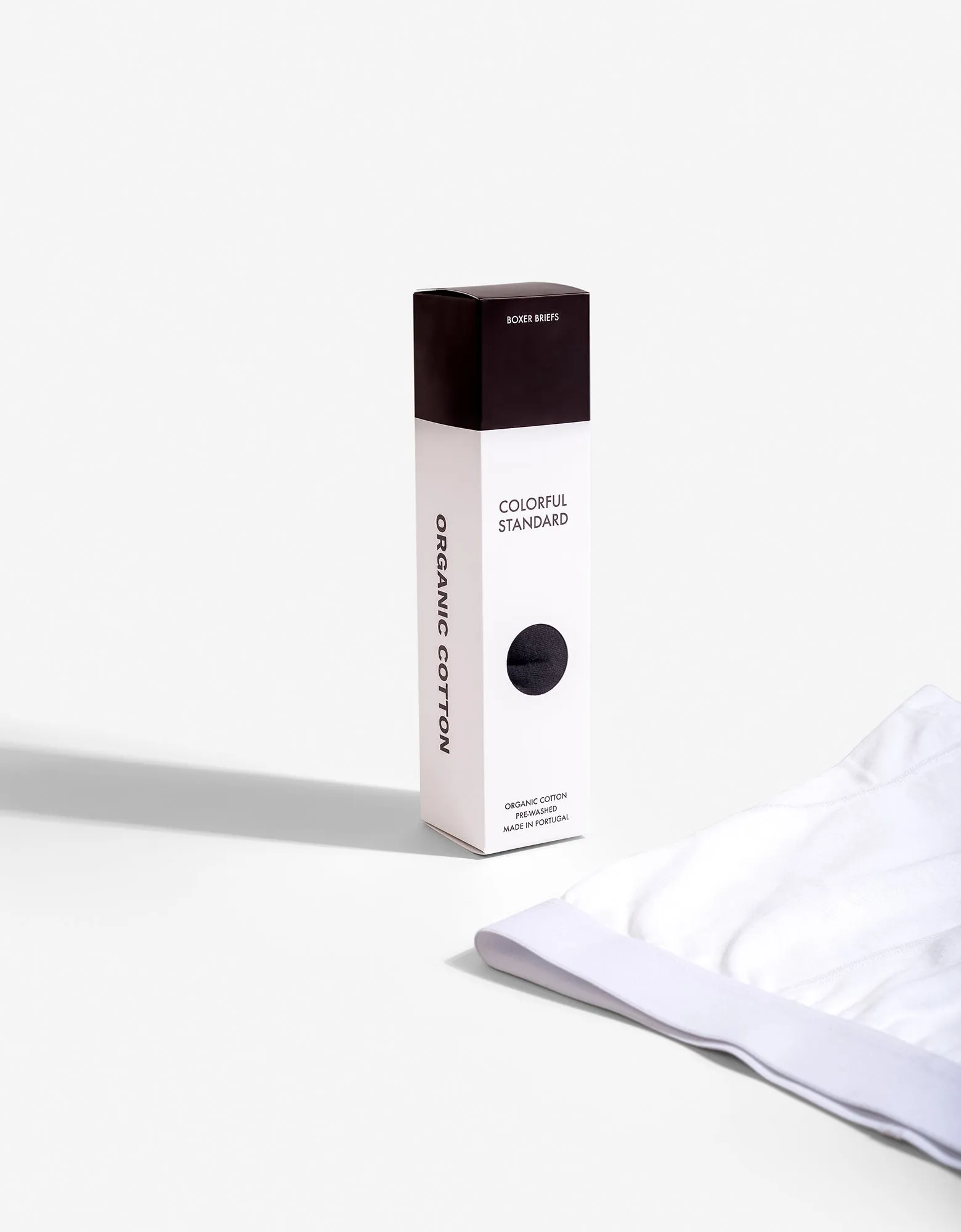 Classic Organic Boxer Briefs - Snow Melange