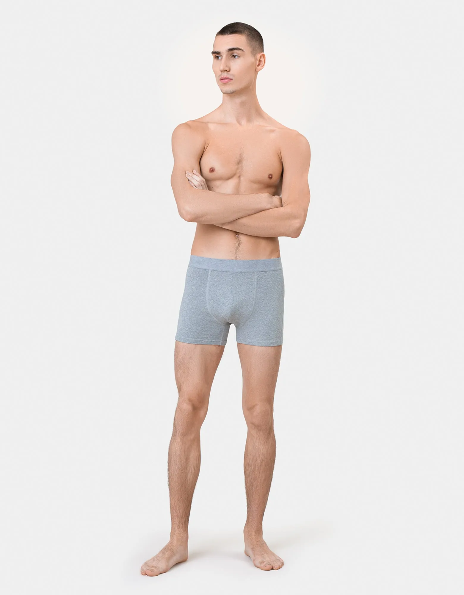 Classic Organic Boxer Briefs - Sunny Orange