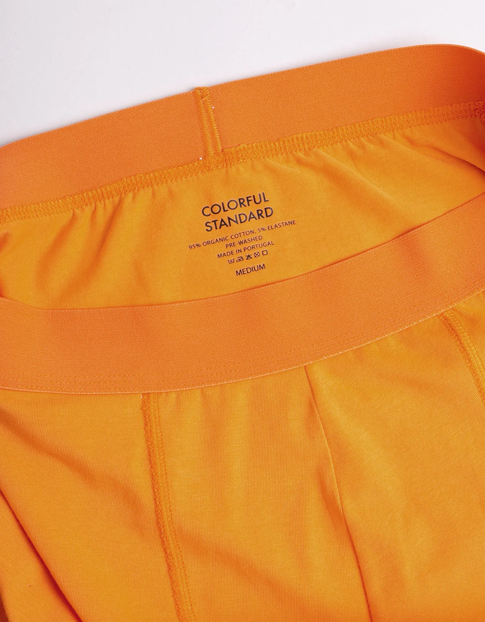 Classic Organic Boxer Briefs - Sunny Orange