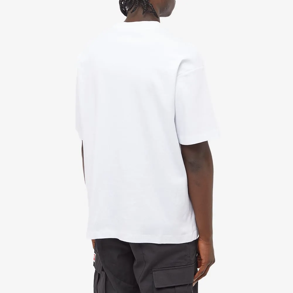Classic T-shirt Drole de Monsieur Not From Paris Madame, white