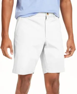 Club Room Men's Regular Fit 7 Inseam 4 Way Stretch Shorts Creek Bed Brown 38