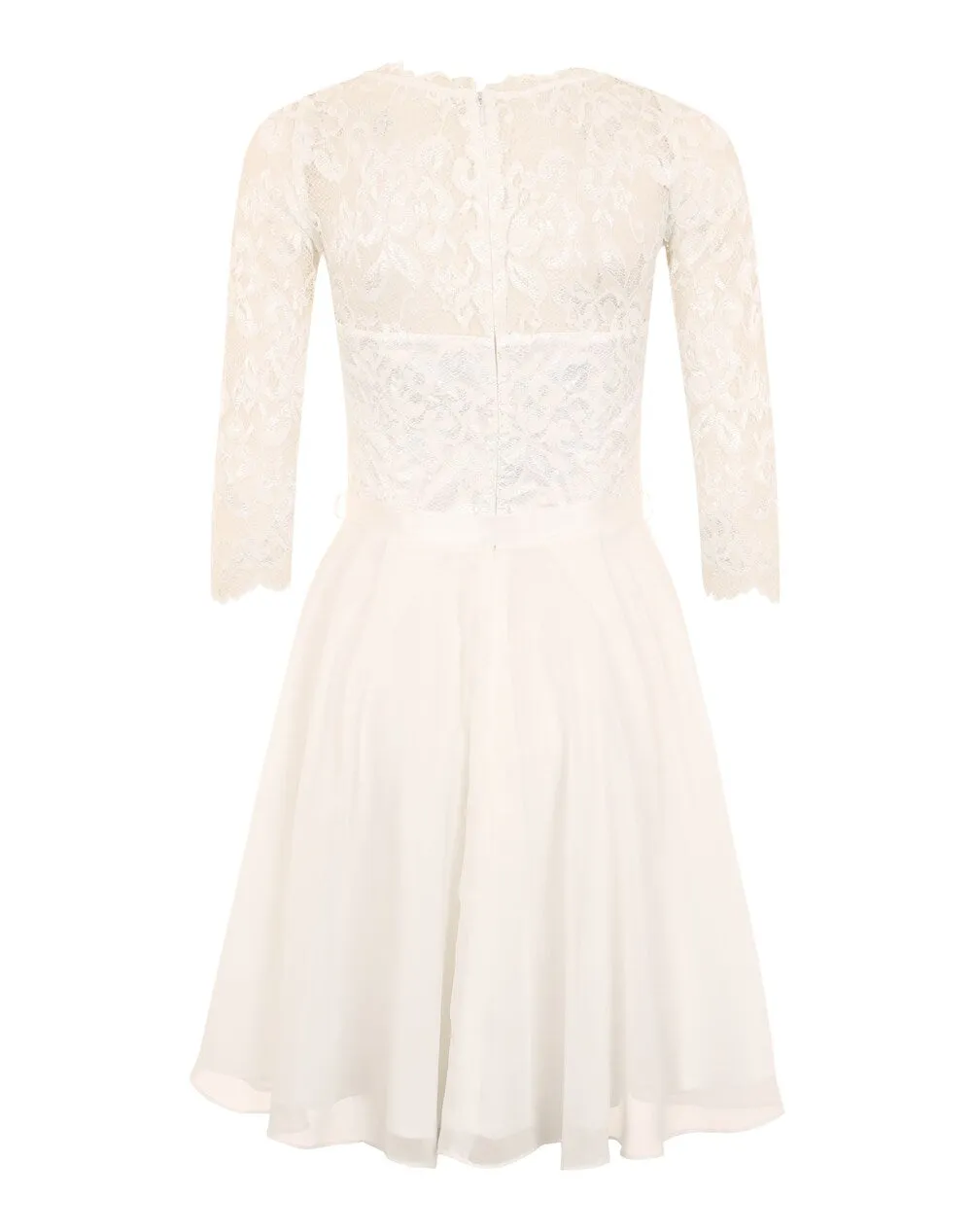 Cocktail dress SWING, white