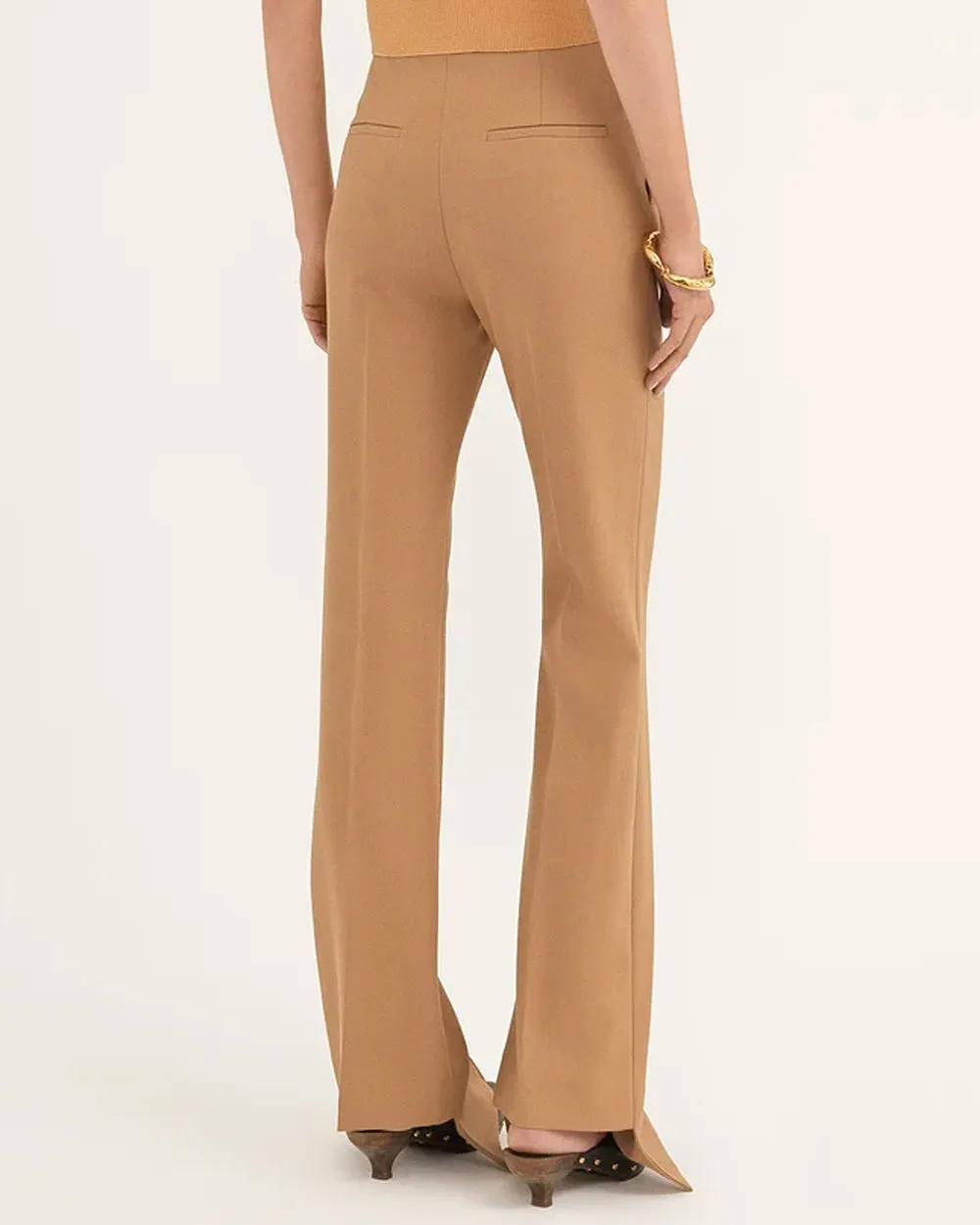 Coconut Brown Flare Pant