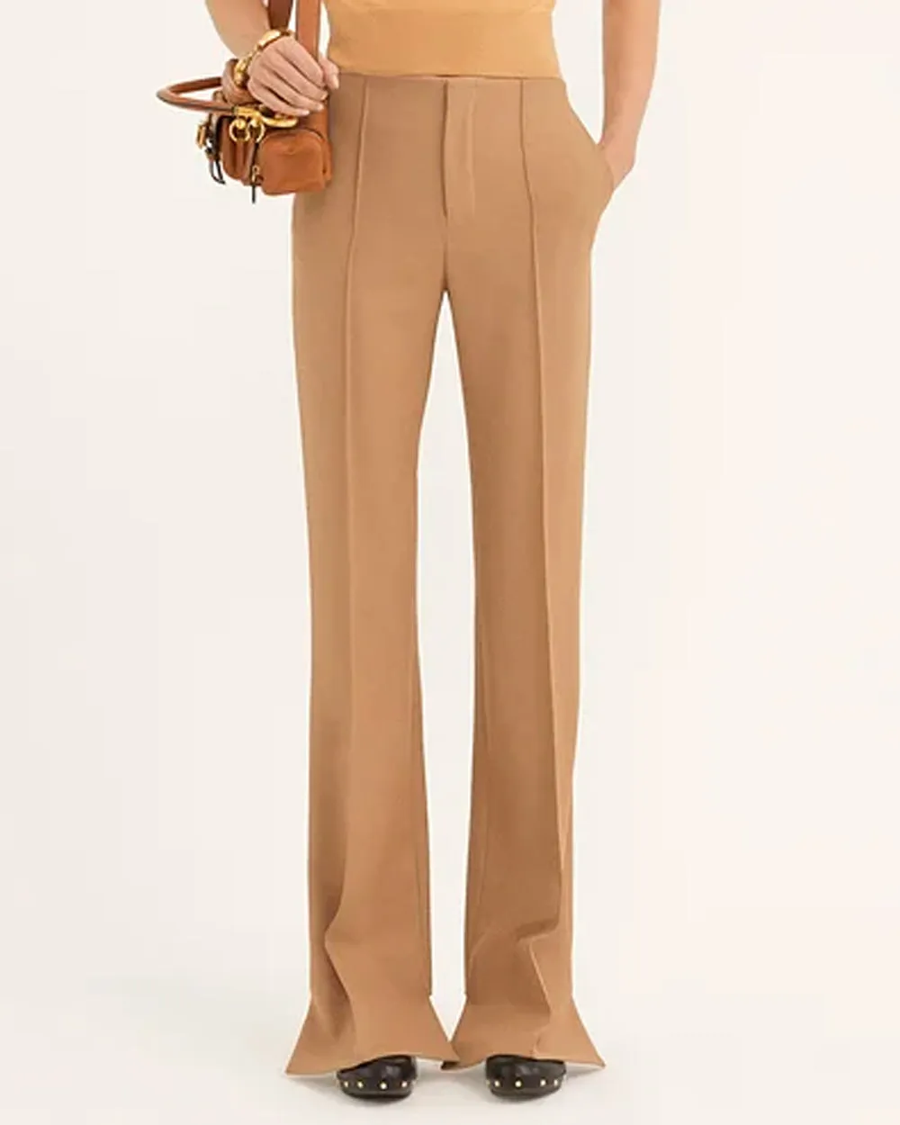 Coconut Brown Flare Pant