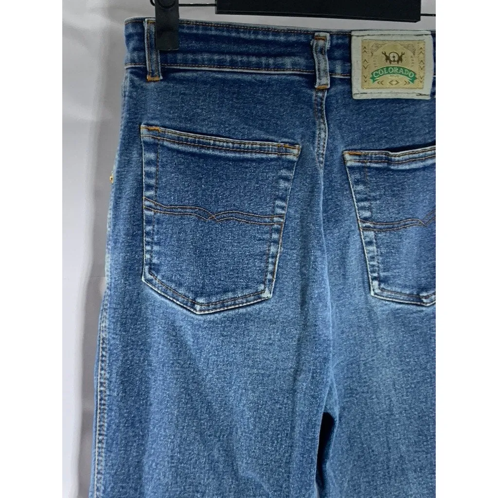 COLORADO Men's Blue Denim Five-Pocket Slim-Leg Jeans SZ 29