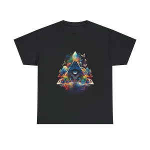 Colorful Geometric Shirt, Botanical Shirt, Rainbow Clothing Butterfly Shirt, Summer Good Vibes Shirt, Nature Shirt, Flower Shirt