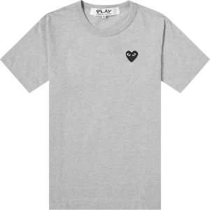 Comme Des Garçons PLAY Heart T-Shirt 'Grey', gray
