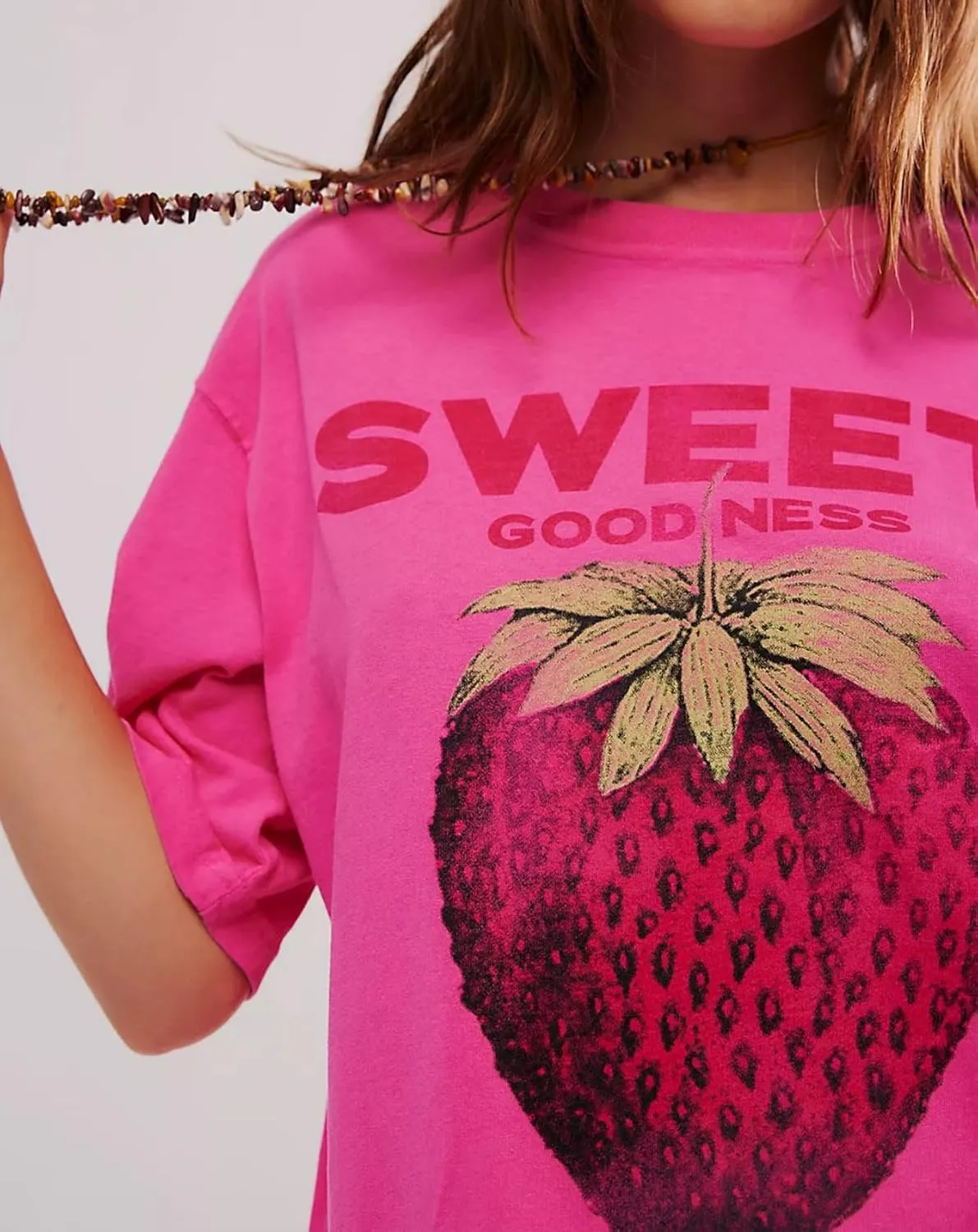 Cotton Oversized Hibiscus Tee Shirt for Women Floral Graphic Hawaiian T Shirts Casual Summer Vacation Loose Tops
