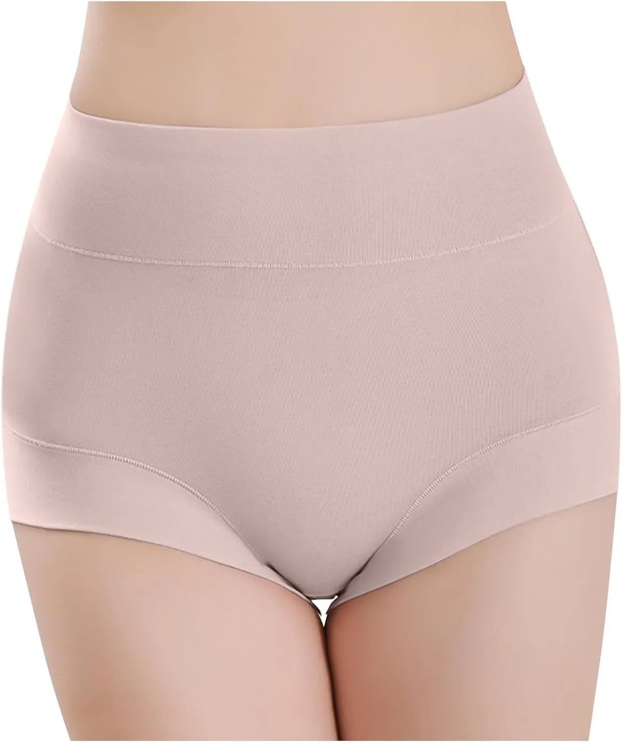 Cotton Underwear for Women Tummy Control Wicking Stretch Solid Color Panties Butt Lifting Summer Trendy Lounge Underwear