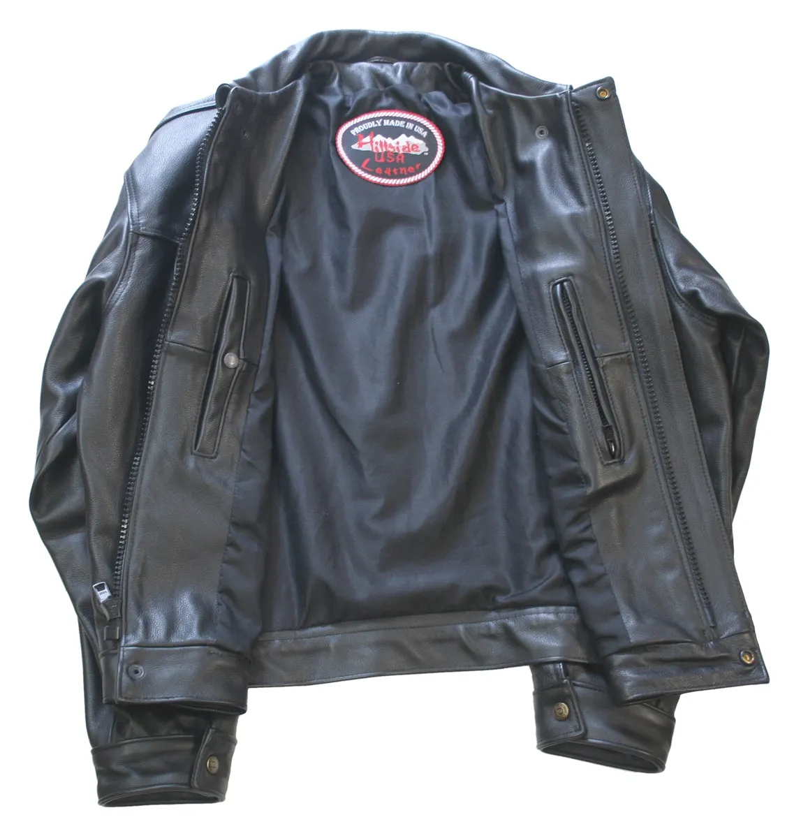 Cowhide Leather Trucker Jacket