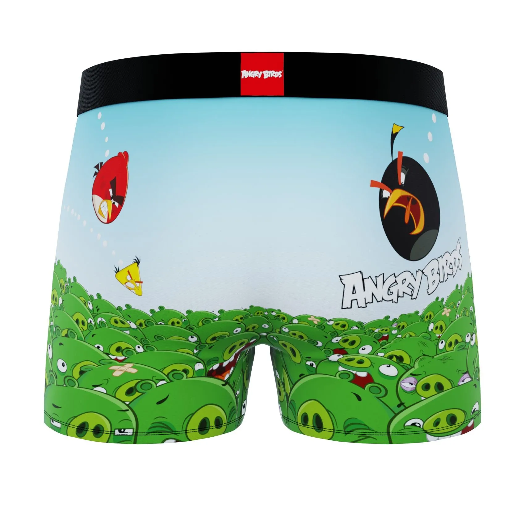 CRAZYBOXER Angry Birds Men's Boxer Briefs (2Pack)