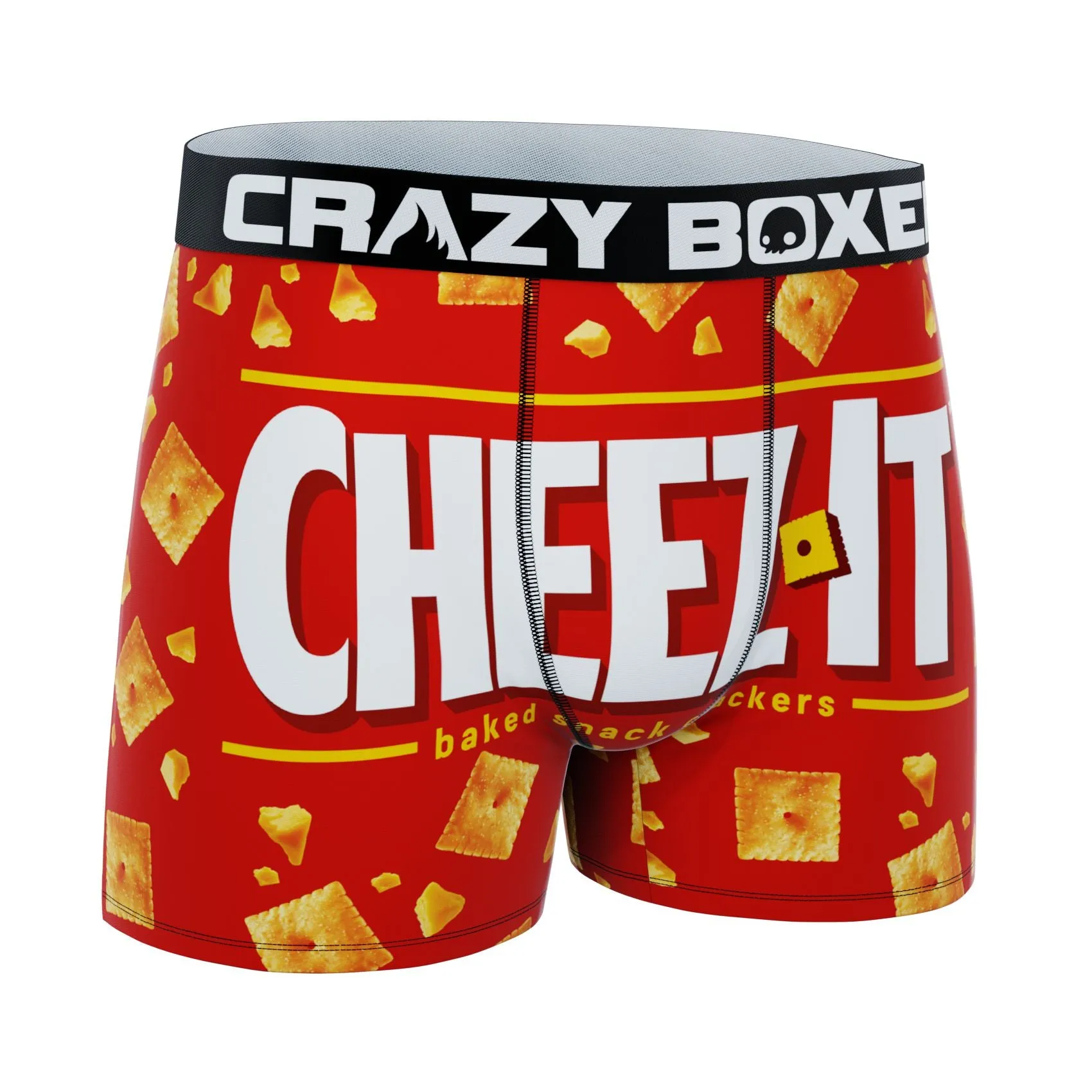 CRAZYBOXER Cheez-It Logo Men's Boxer Briefs