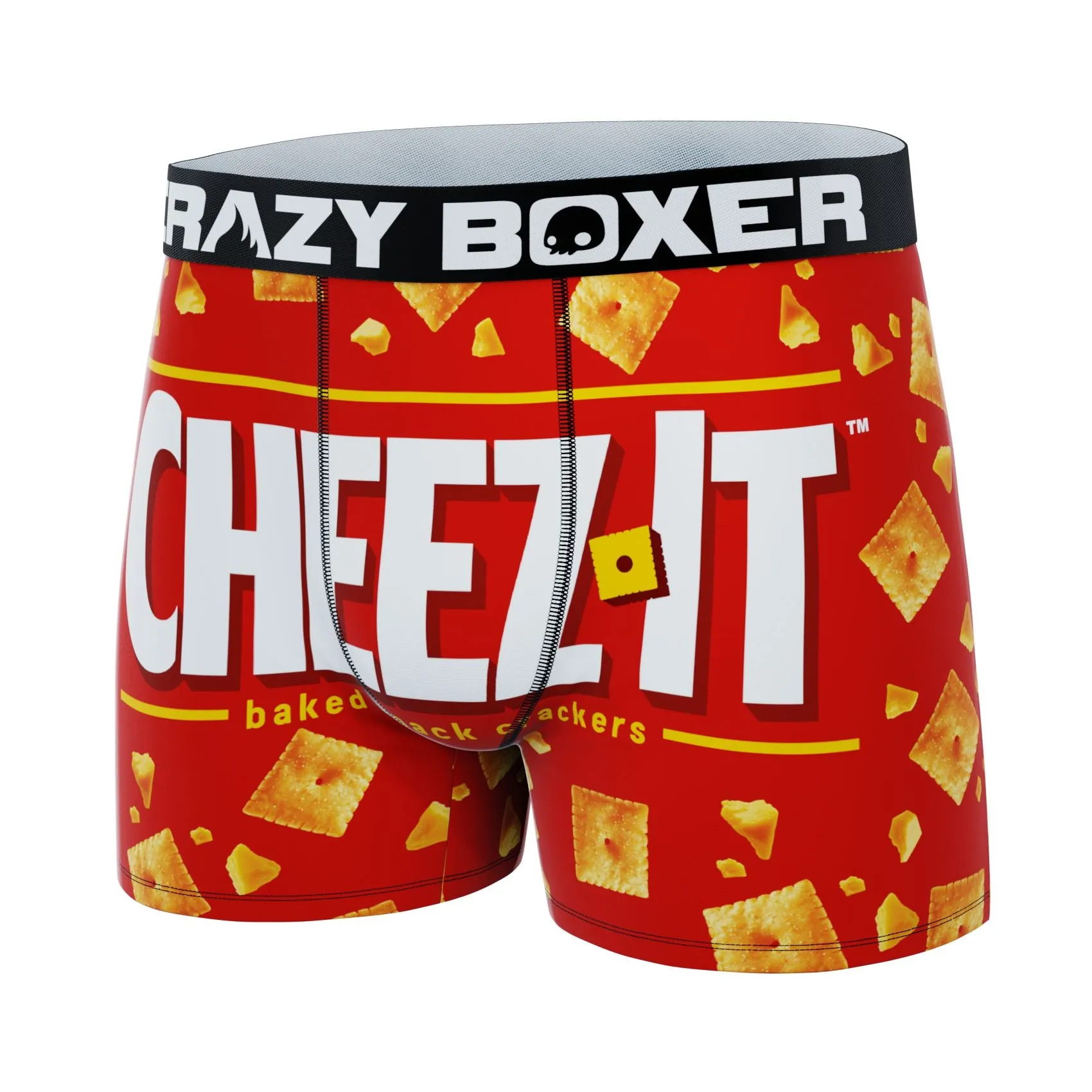 CRAZYBOXER Cheez-It Logo Men's Boxer Briefs
