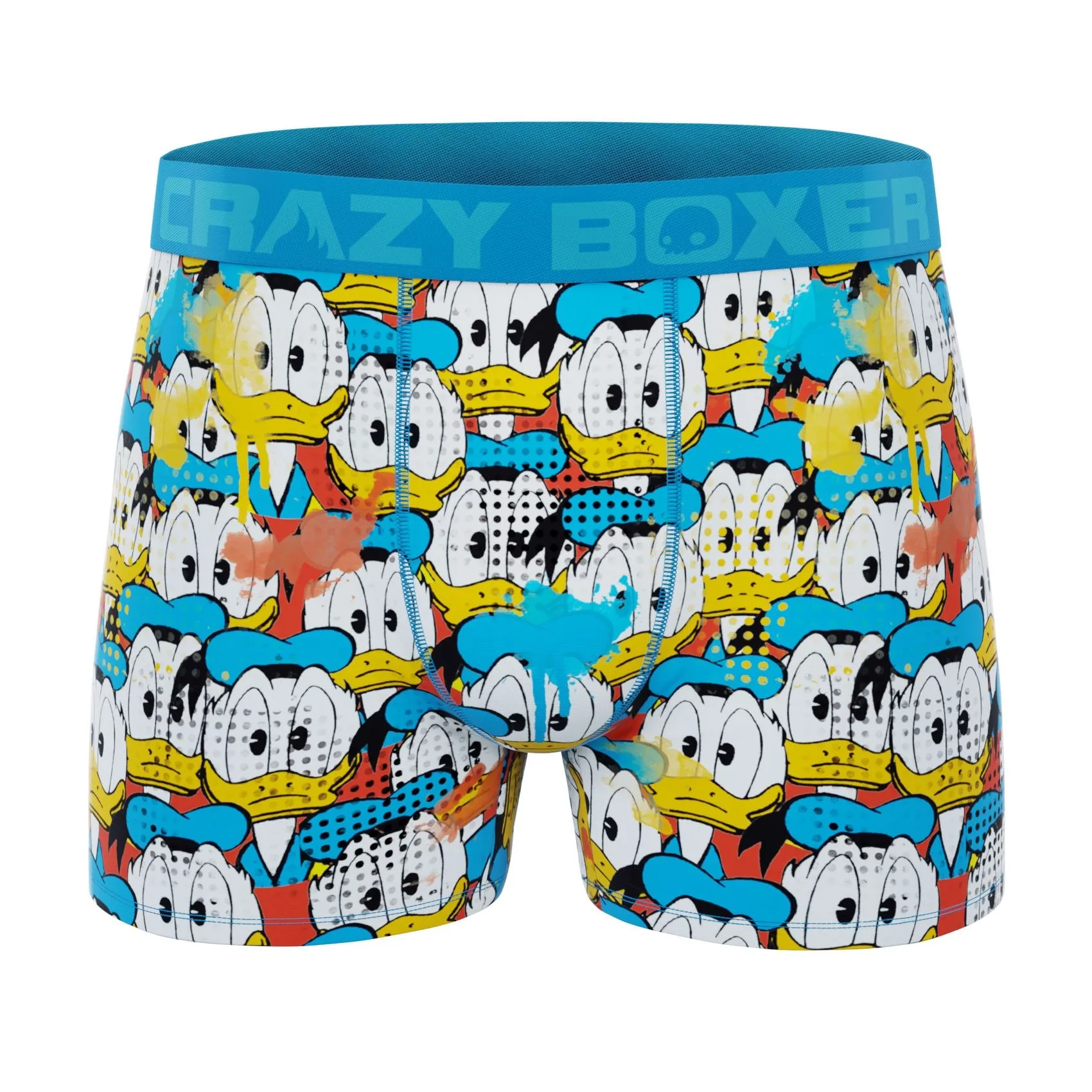 CRAZYBOXER Disney Donald Duck and Uncle Scrooge's Money Men's Boxer Briefs (3 pack)