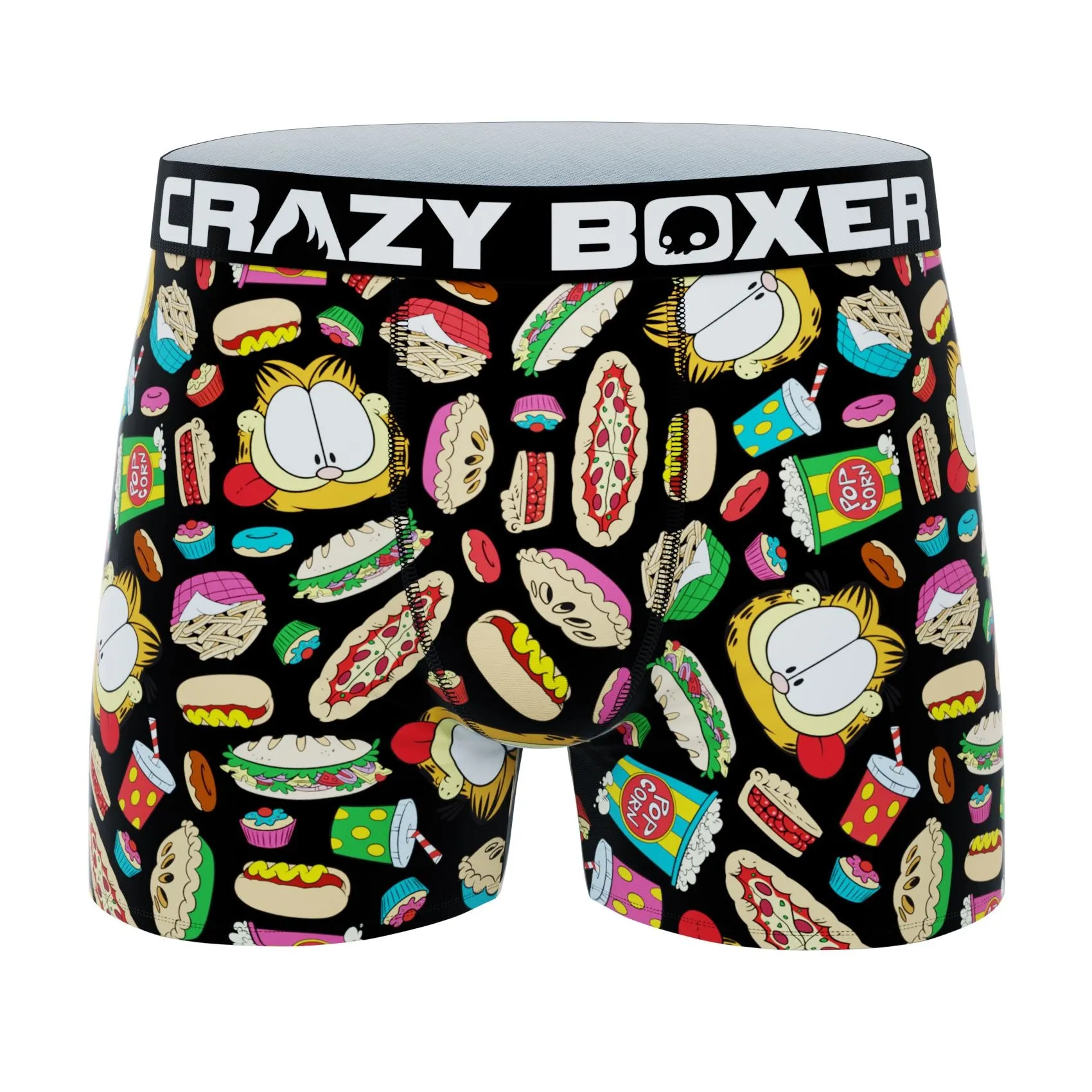 CRAZYBOXER Garfield King Men's Boxer Briefs (3 Pack)