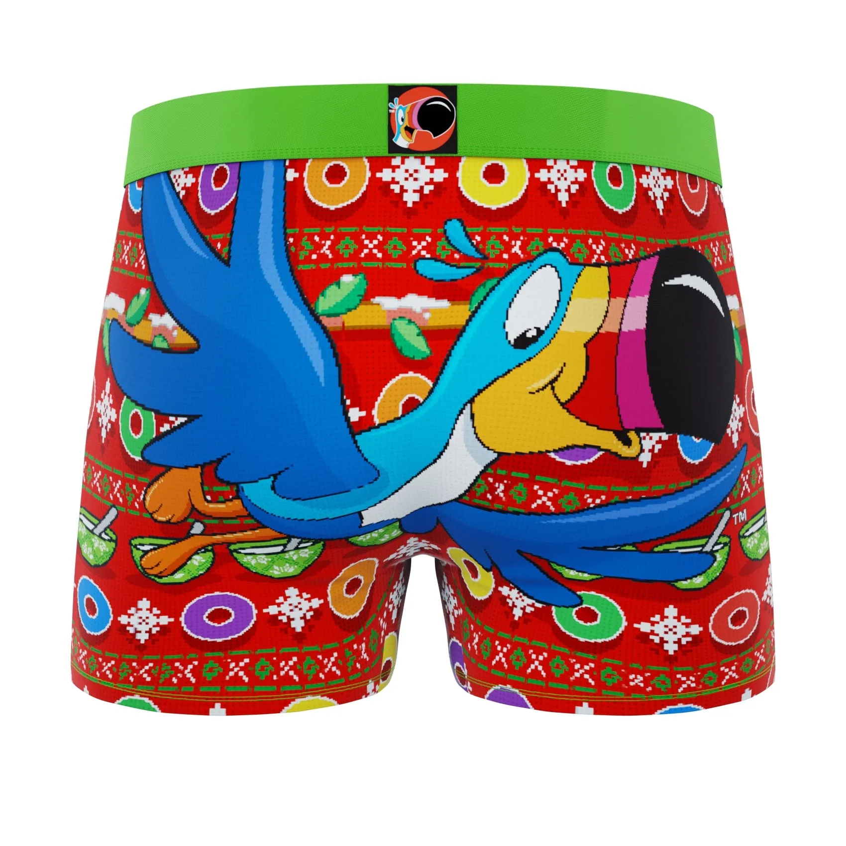 CRAZYBOXER Kellogg's Froot Loops Froot Men's Boxer Briefs
