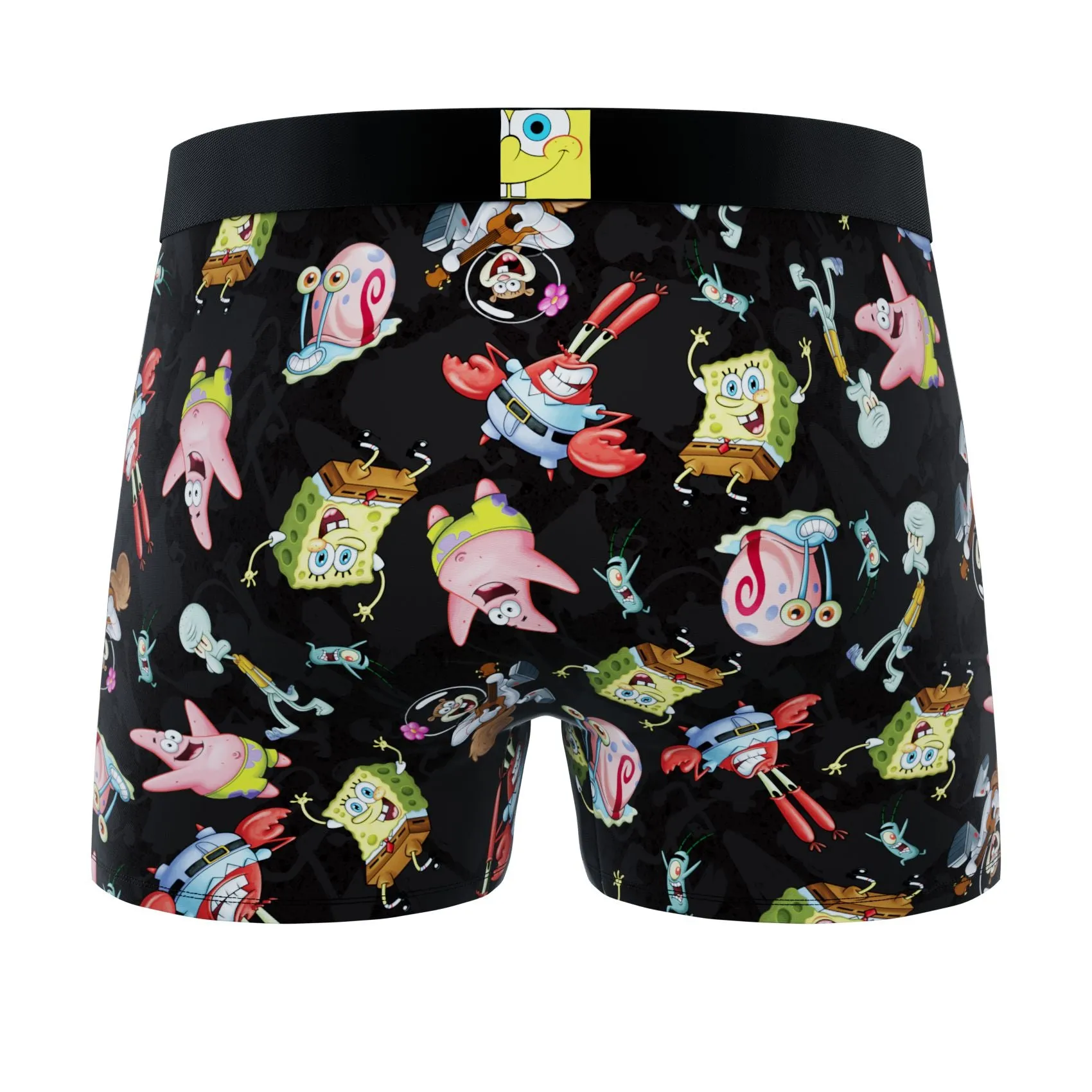 CRAZYBOXER Men's Spongebob All Stars Men's Boxer Briefs