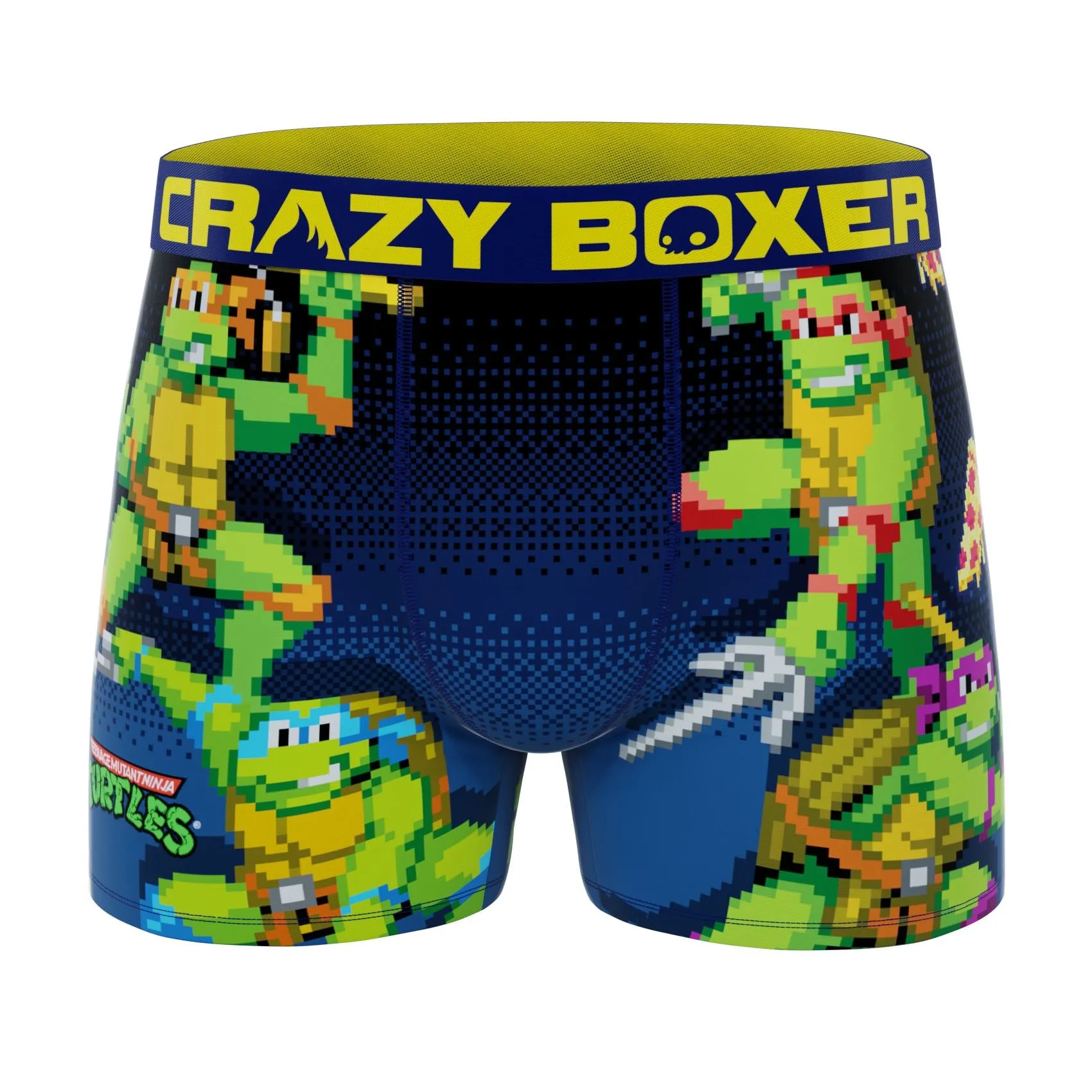 CRAZYBOXER Ninja Turtles In Time Men's Boxer Briefs (Pack 2)