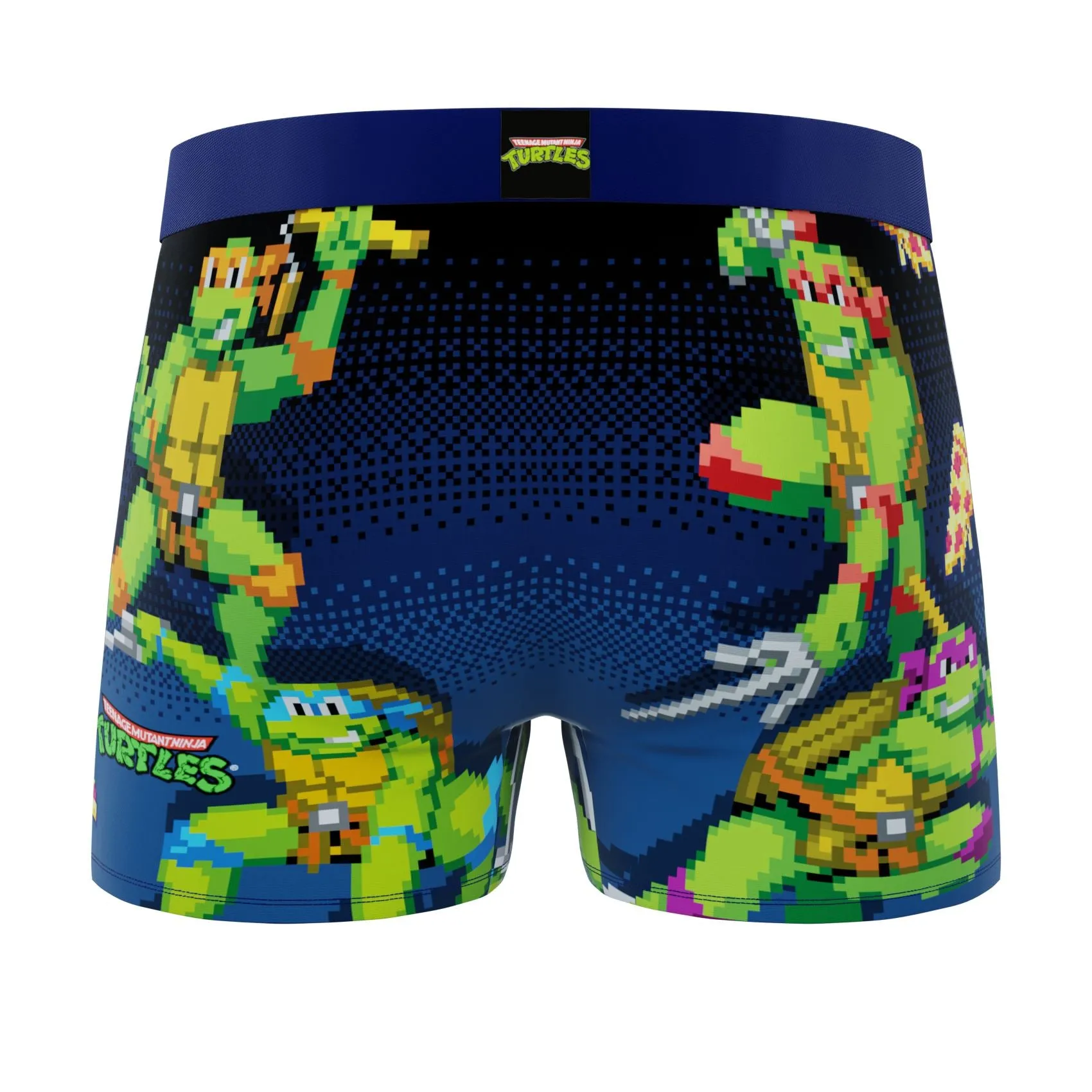 CRAZYBOXER Ninja Turtles In Time Men's Boxer Briefs (Pack 2)