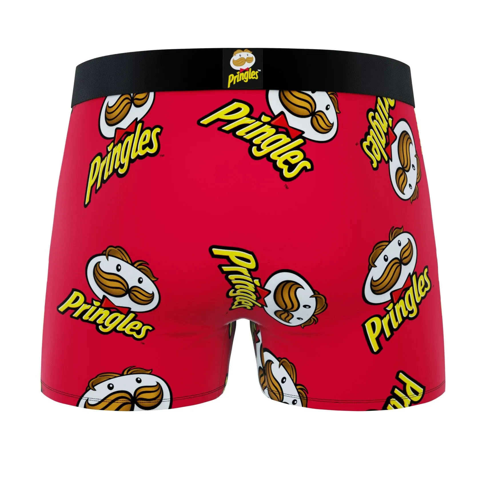 CRAZYBOXER Pringles Face Men's Boxer Briefs (3 Pack)