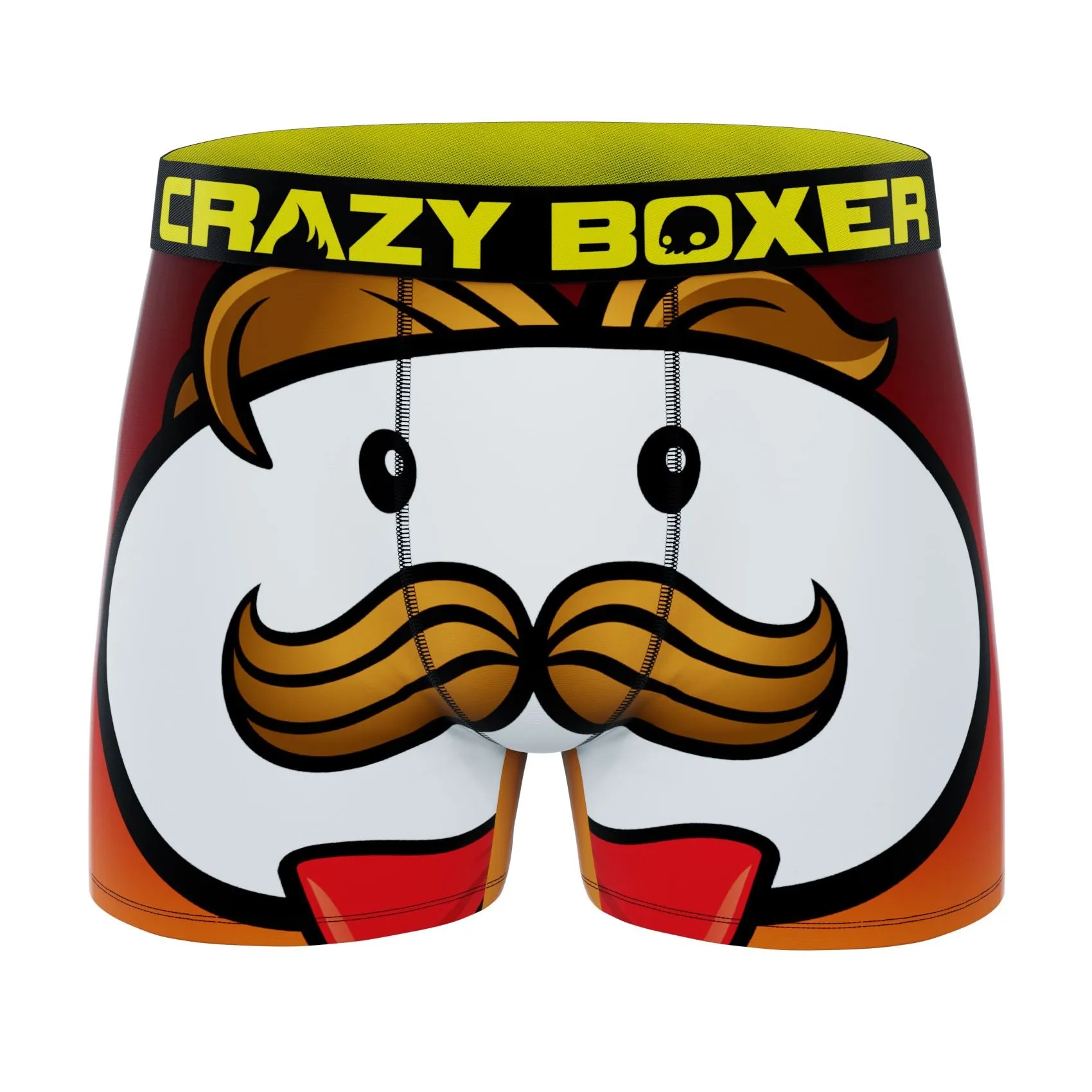 CRAZYBOXER Pringles Face Men's Boxer Briefs (3 Pack)