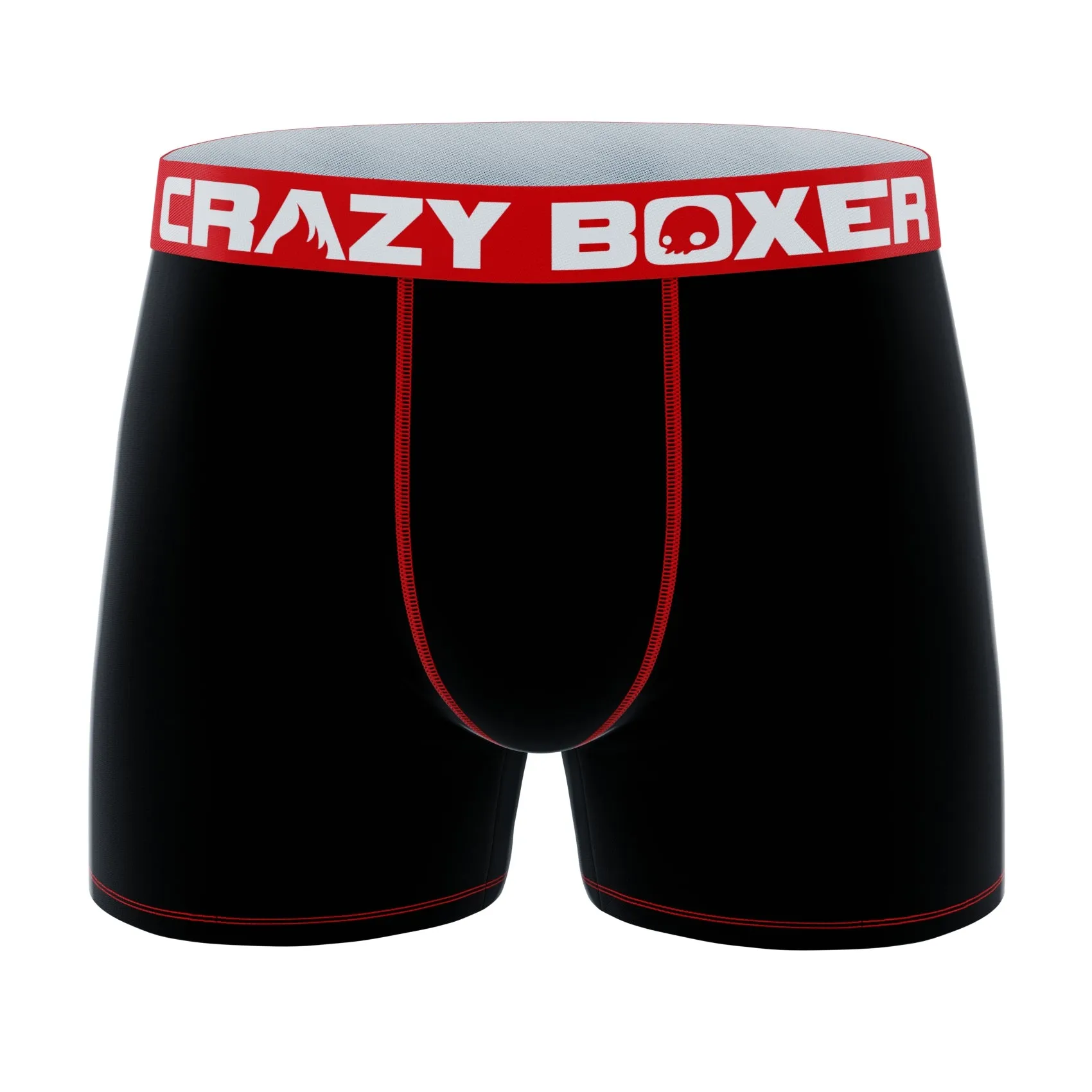 CRAZYBOXER Pringles Face Men's Boxer Briefs (3 Pack)