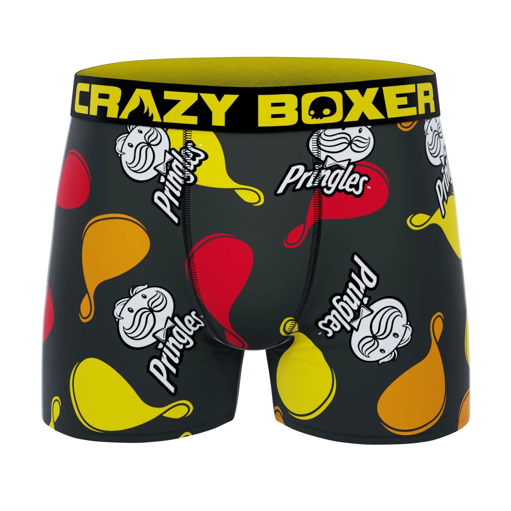 CRAZYBOXER Pringles Faces Men's Boxer Briefs (2 pack)