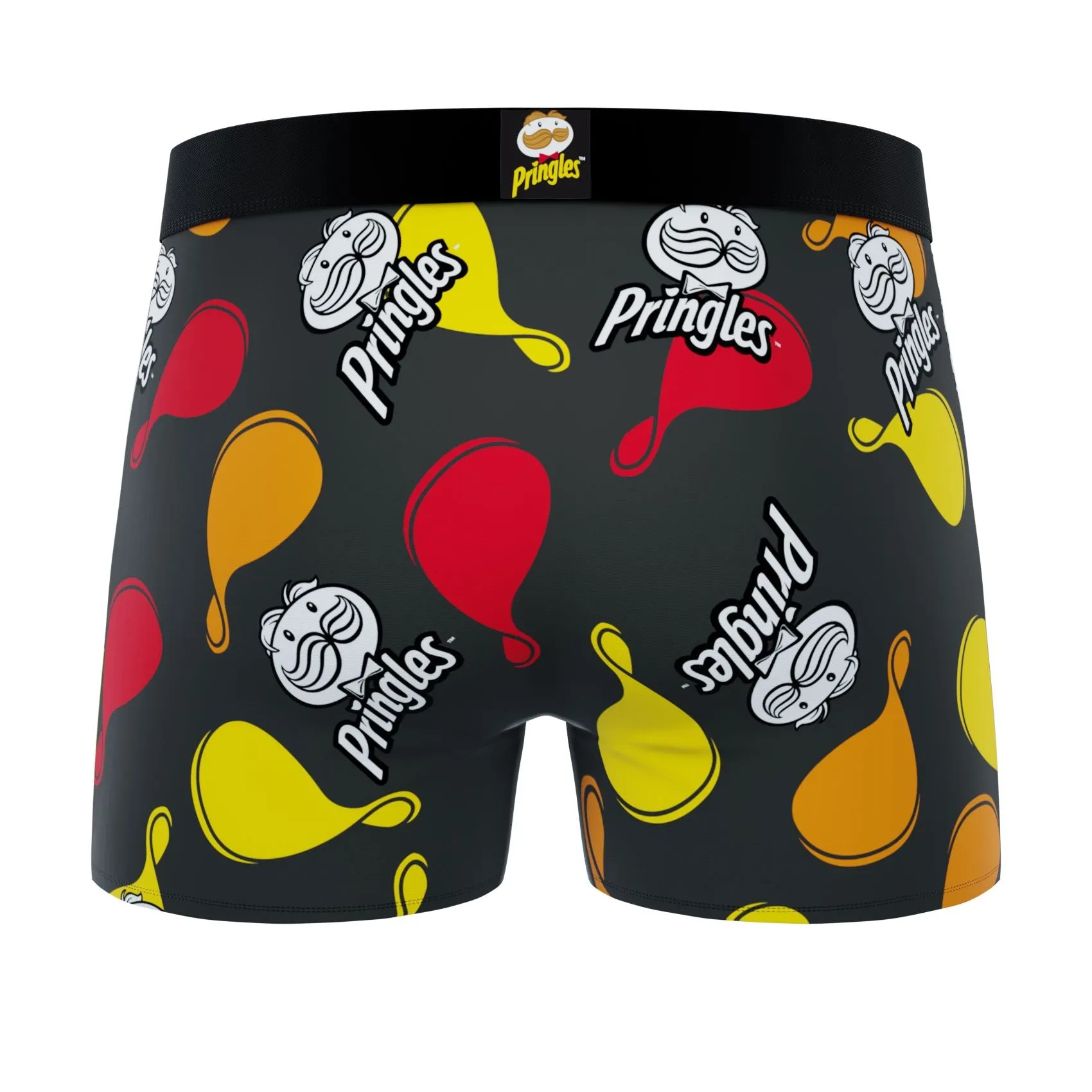 CRAZYBOXER Pringles Faces Men's Boxer Briefs (2 pack)