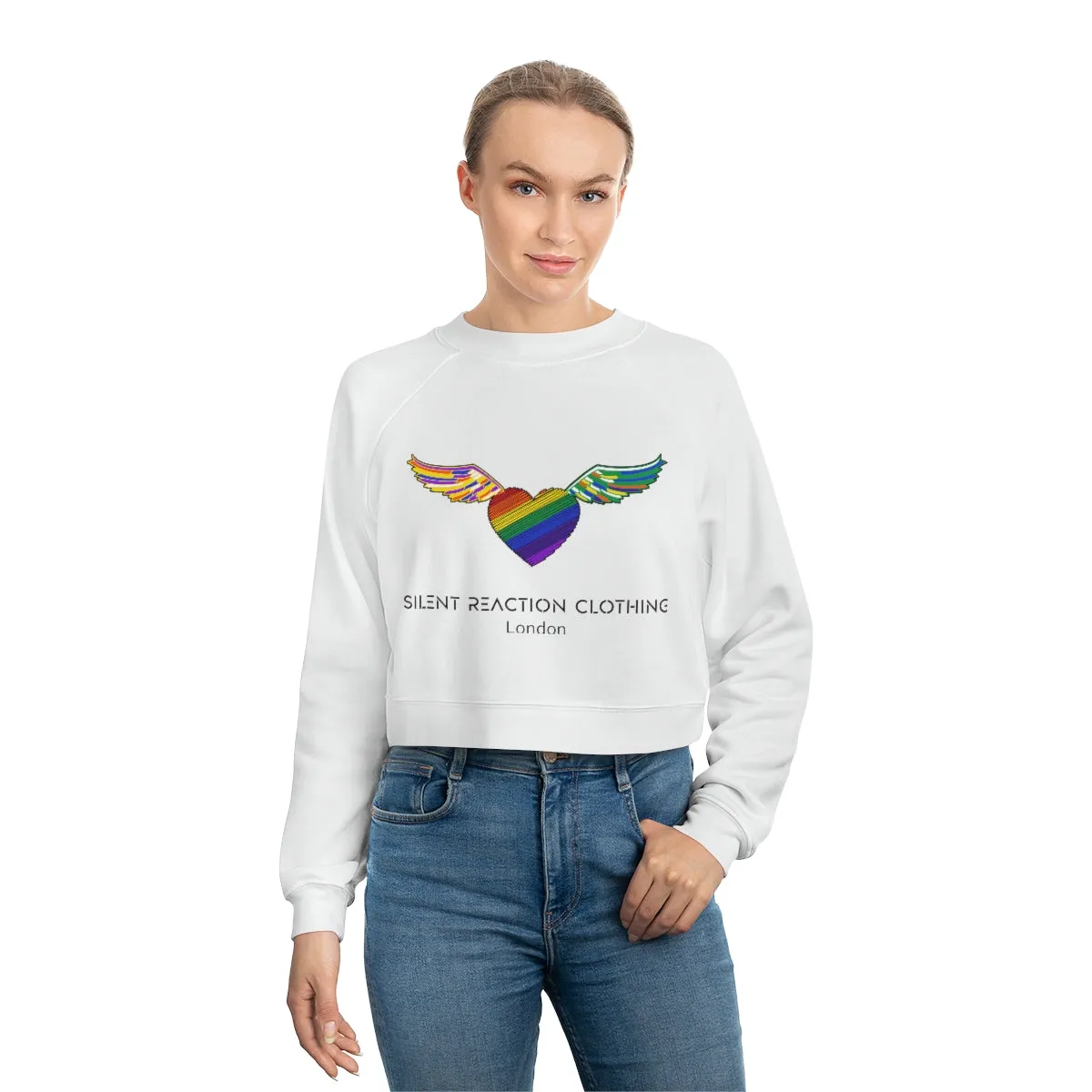 Cropped Angel Pride Sweatshirt