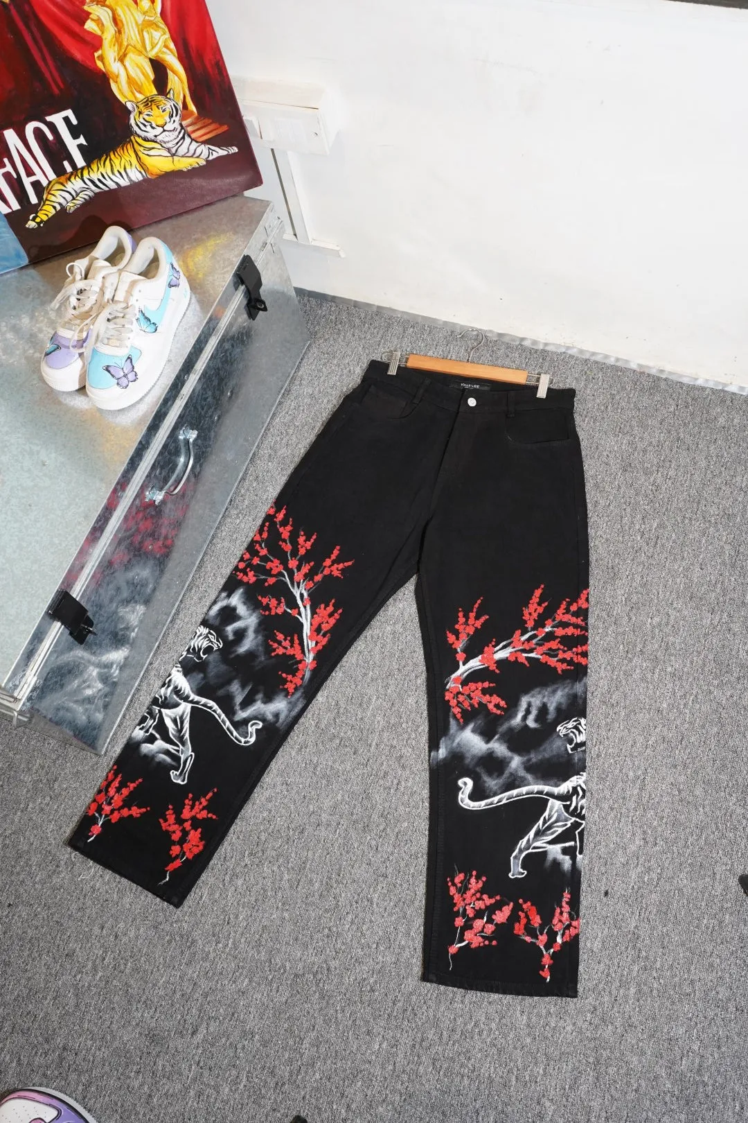 ‘CROUCHING TIGER HIDDEN DRAGON’ VALKYRE JEANS