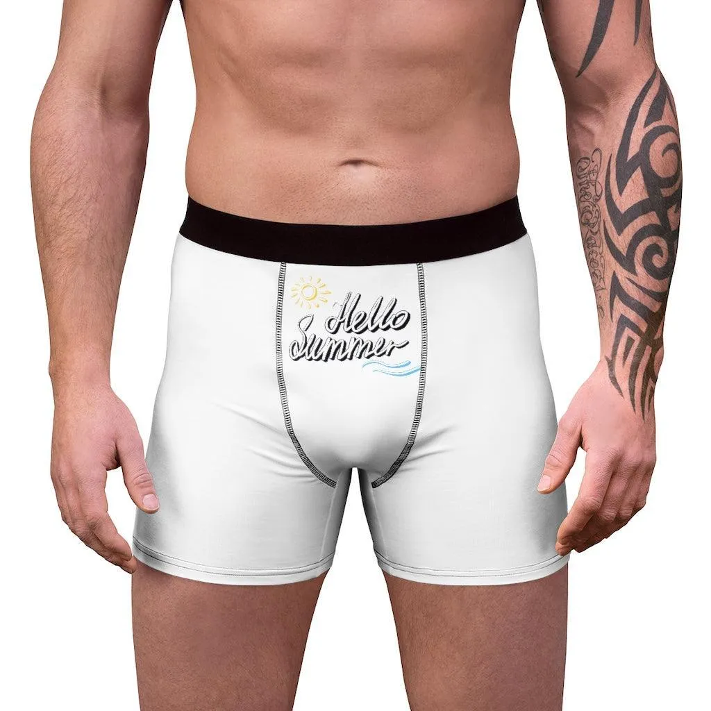 Custom Lightweight Men's Boxer Briefs for a Stylish Summer Upgrade