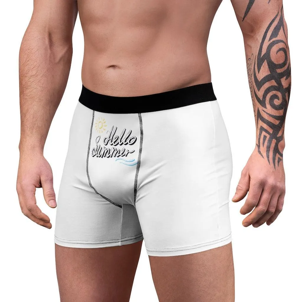 Custom Lightweight Men's Boxer Briefs for a Stylish Summer Upgrade