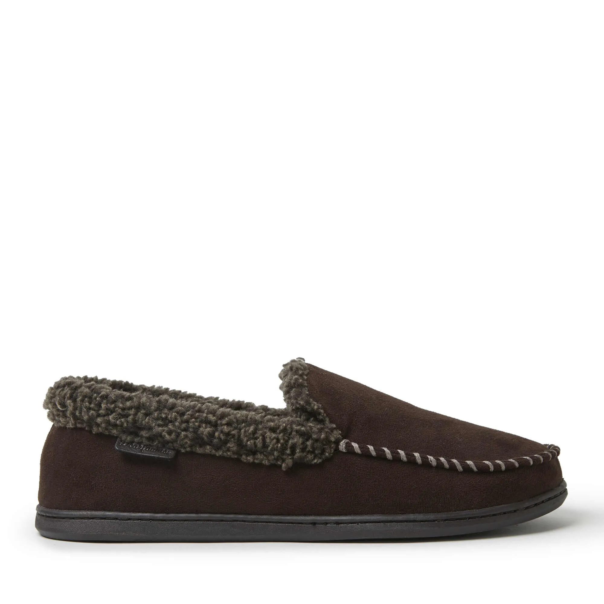 Dearfoams | Eli Microsuede Moccasin Slippers | Men's