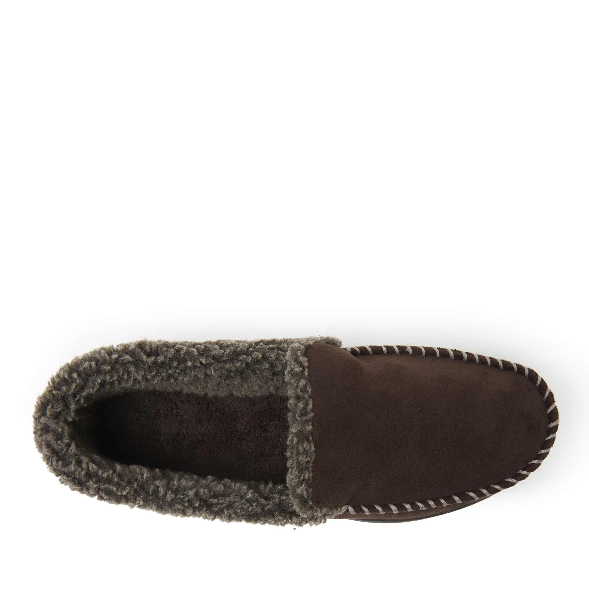 Dearfoams | Eli Microsuede Moccasin Slippers | Men's