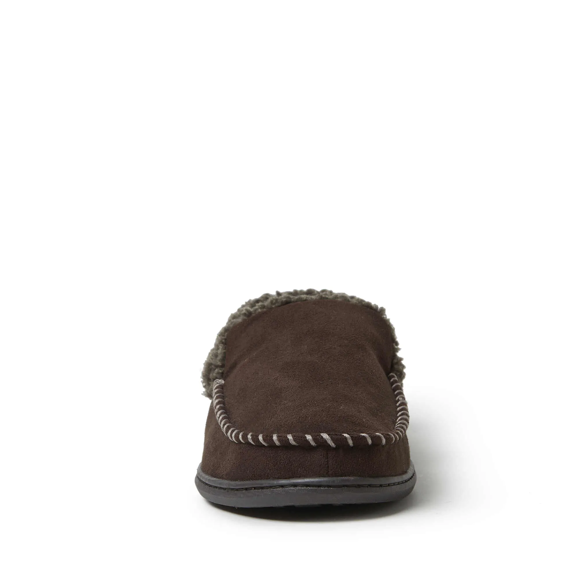 Dearfoams | Eli Microsuede Moccasin Slippers | Men's