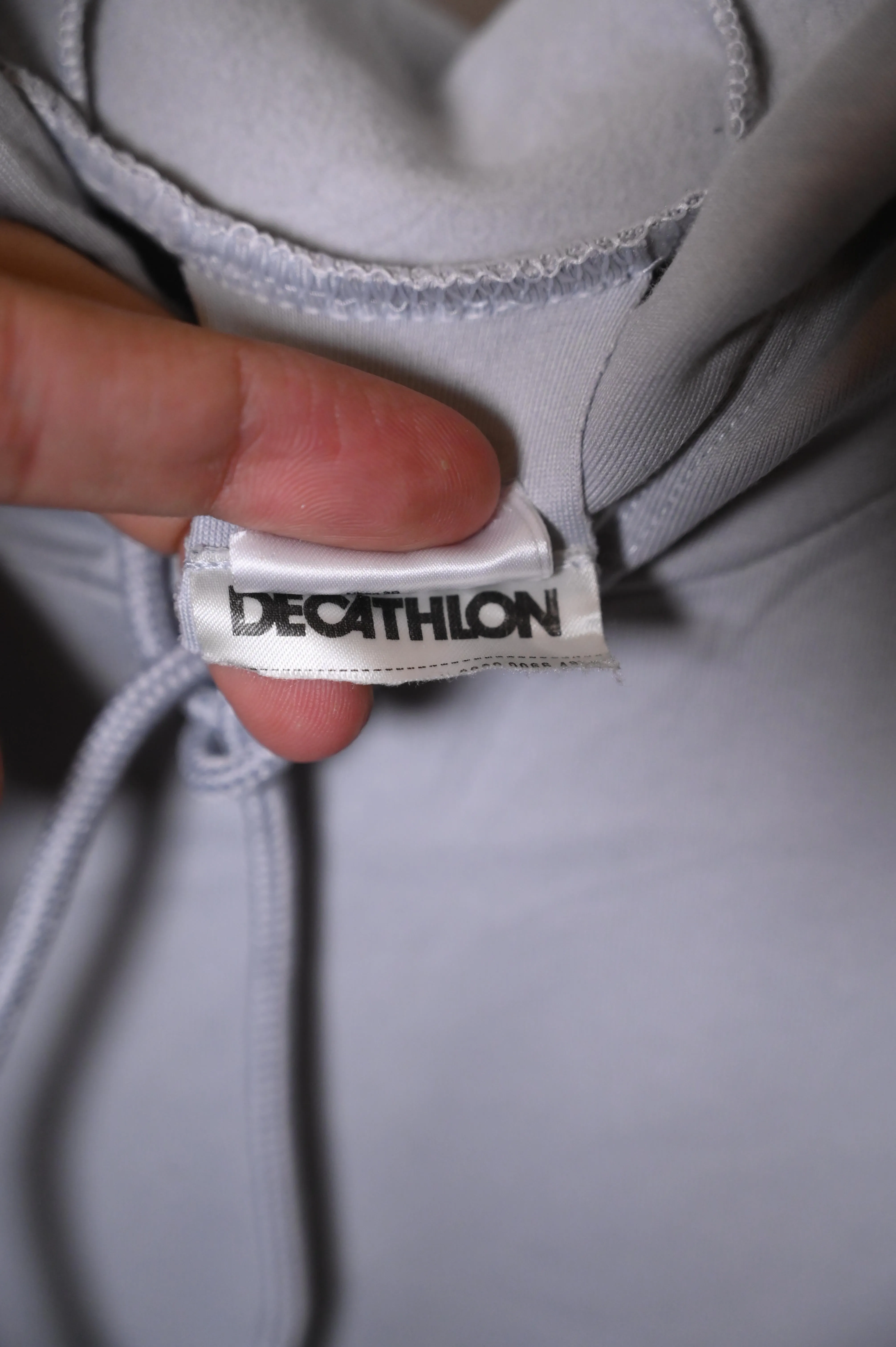 Decathlon Grey Hoodie - Medium Size