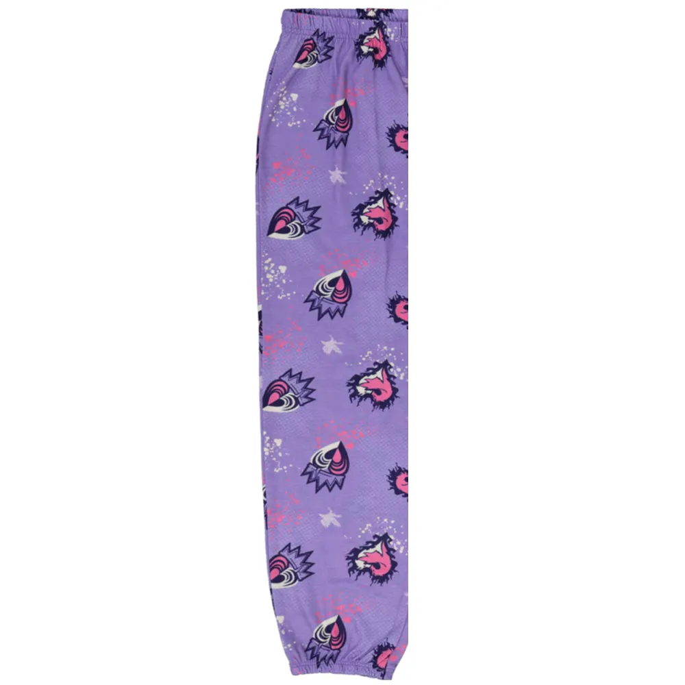 Descendants Girls Pajamas Disney Short Sleeve Kids PJs 3 Piece Set
