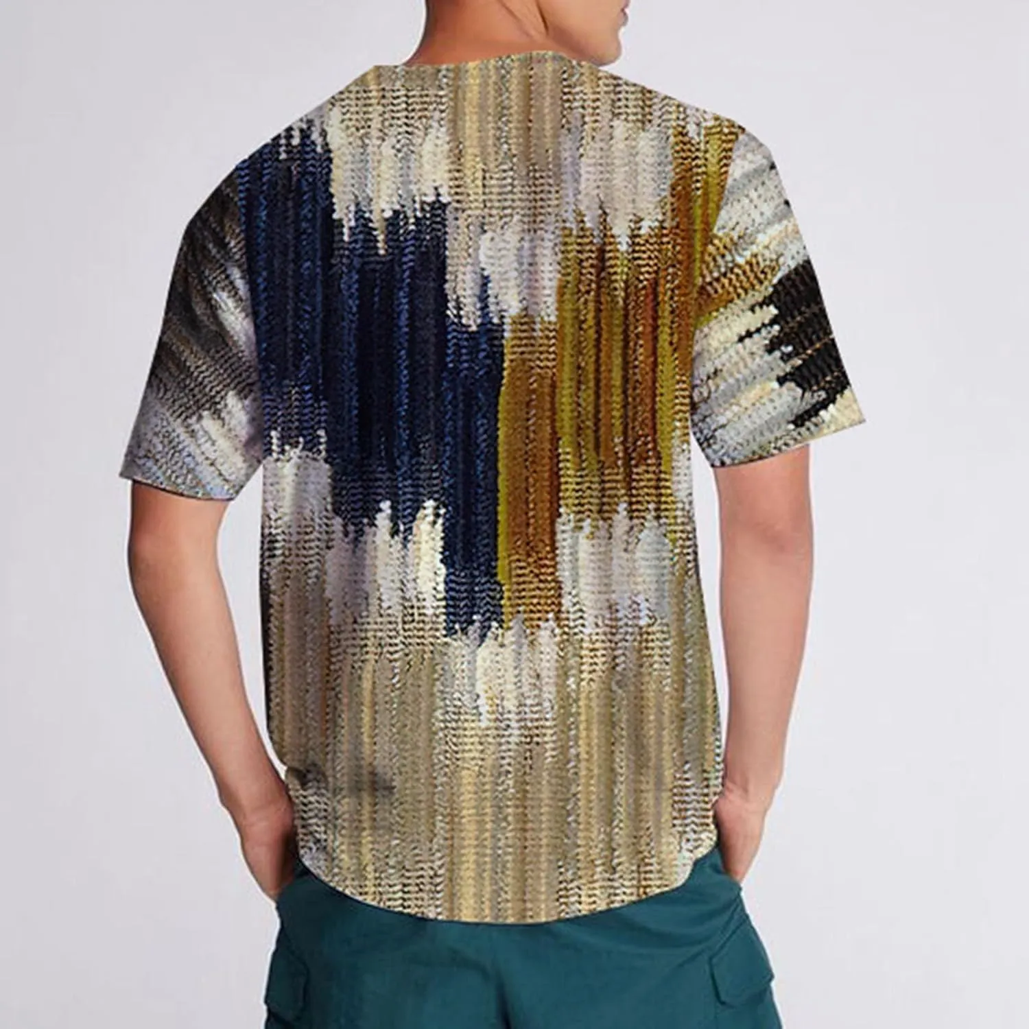 Designer Graphic Tees Men 2024 Vintage Africa Style Print Pullover Tops Summer Sport Fitness Short Sleeve Tee Shirt