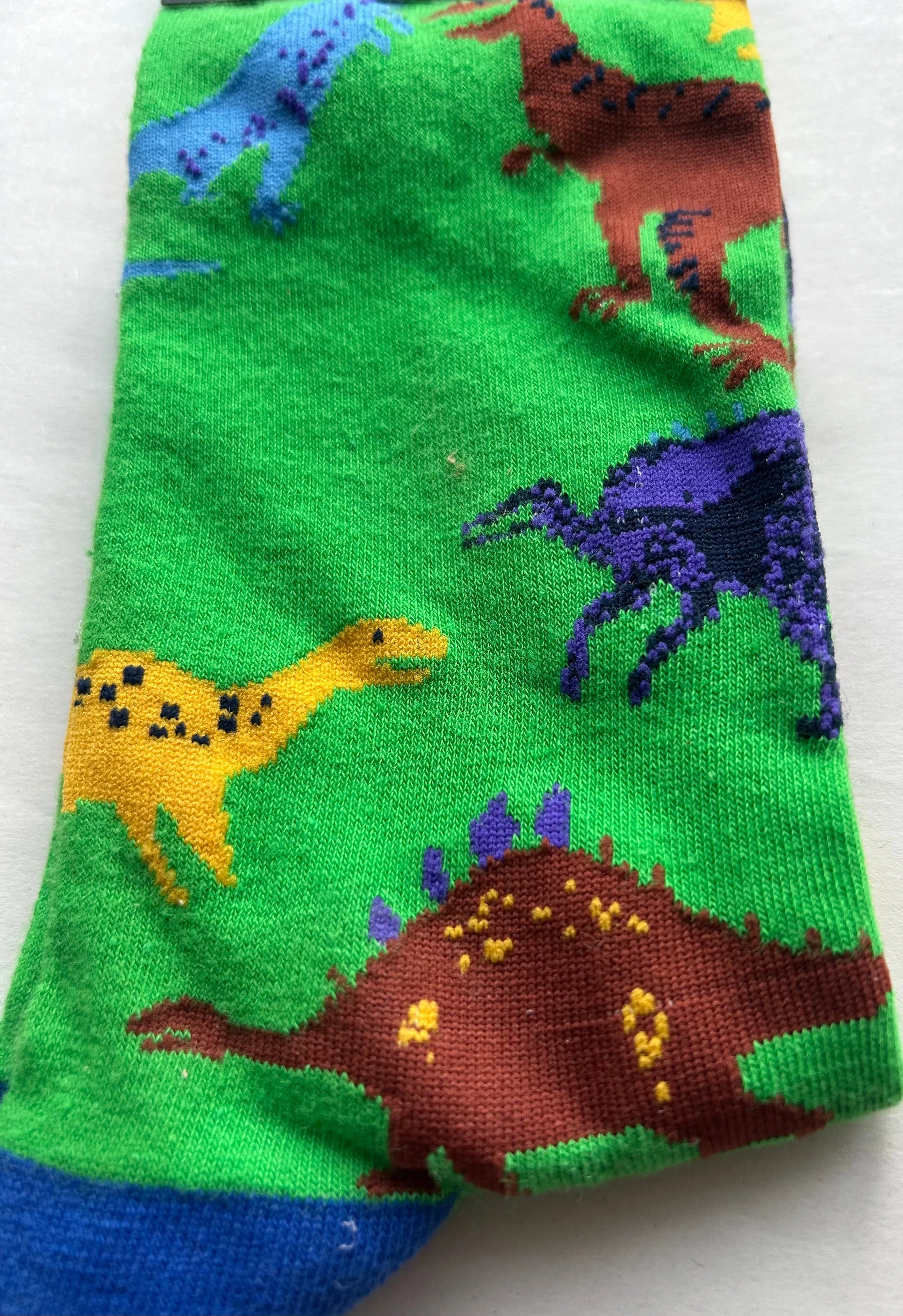 Dinosaurs Toe Socks SOCK SOCIETY Green Ankle Socks Adult One Size Fit All FREE UK Postage