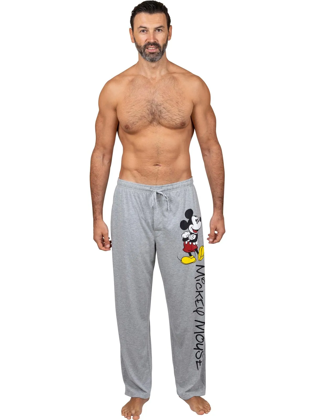 Disney Men's Classic Mickey Mouse Pajama Lounge Pants