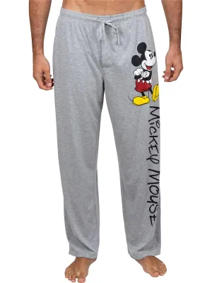 Disney Men's Classic Mickey Mouse Pajama Lounge Pants