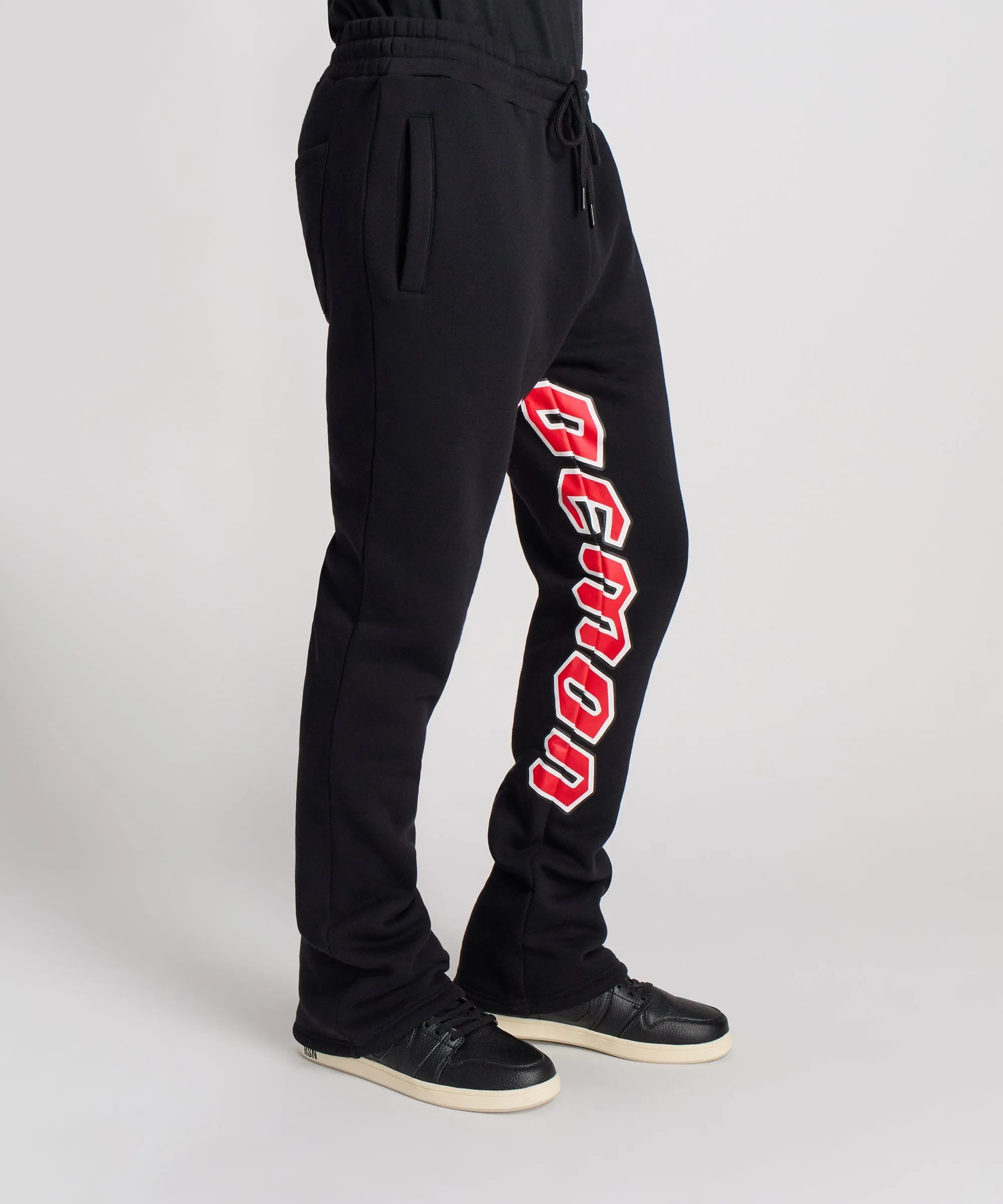 Dodge Demon Flare Sweatpants - Black