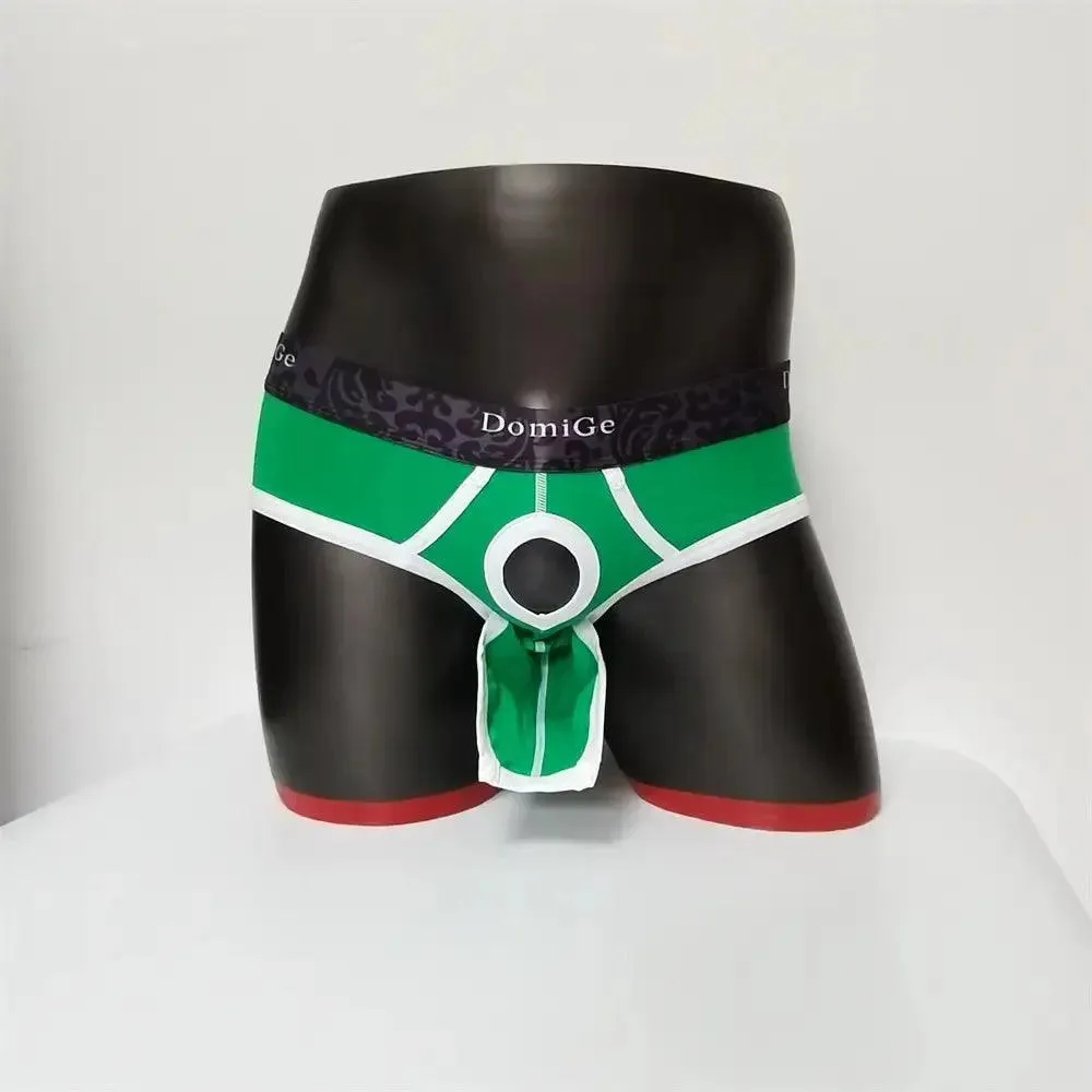 DomiGe Men's Cotton Stretch Briefs with Dual Pouch Underwear