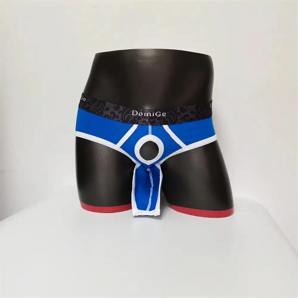 DomiGe Men's Cotton Stretch Briefs with Dual Pouch Underwear
