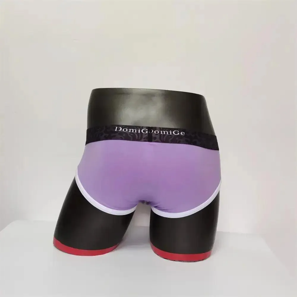 DomiGe Men's Cotton Stretch Briefs with Dual Pouch Underwear