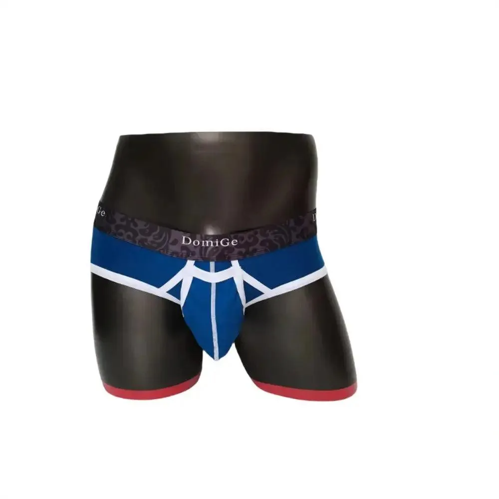DomiGe Men's Cotton Stretch Briefs with Dual Pouch Underwear