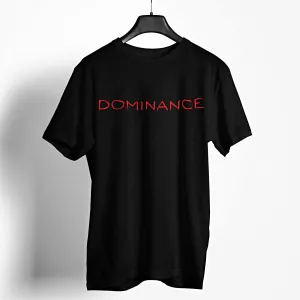 DOMINANCE Jersey Short Sleeve Statement Tee