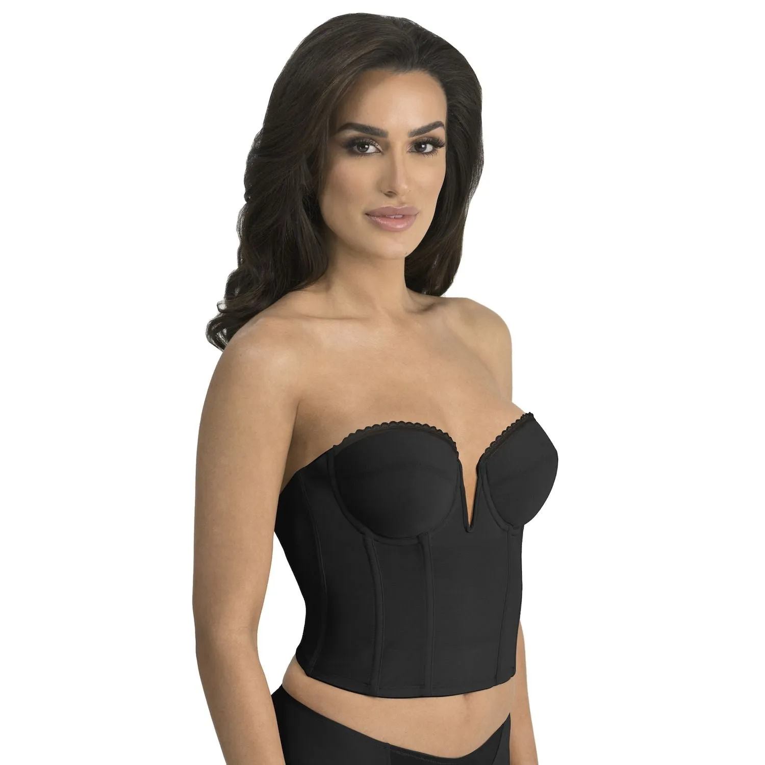 Dominique Valerie Backless Strapless Wedding Bustier V-Wire 6390 Dominique