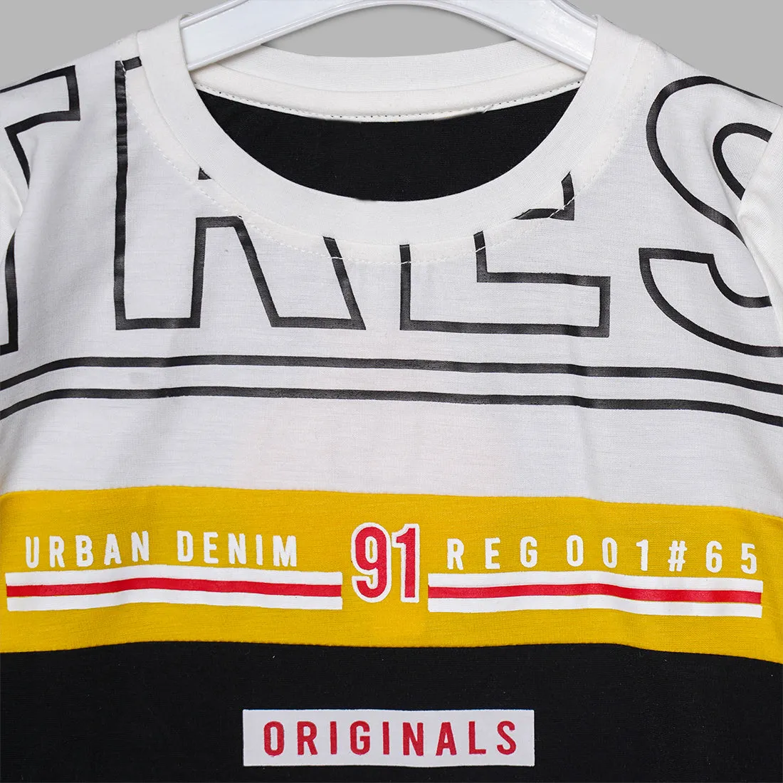 Double Colored Full Sleeves T-Shirts for Boys